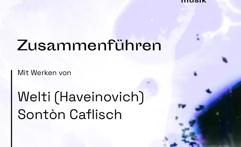 Flyer: Saisonkonzert 2 - Zusammenführen