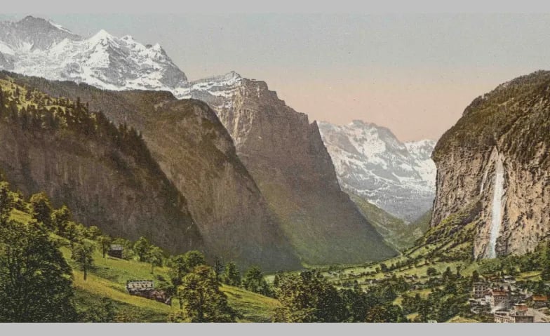 Flyer: Die Geburt von Mittelerde auf Tolkiens Reise in der Schweiz